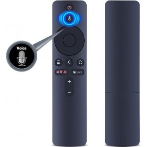 XMRM-006 Voice T&eacute;l&eacute;commande de Remplacement pour Xiaomi Mi Box S/Mi Box 4X/Mi TV Stick/Mi Box 4S 4K/Mi TV (XMRM-006) - Neuf
