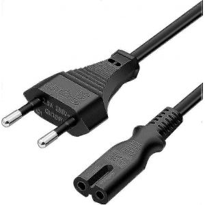Chargeur 1,5 m Câble d'alimentation à 2 broches pour Microsoft Surface Go / ordinateur portable / livre,surface Pro 1/2 / 3 / 4 / 5 / 6 / 7 / x,hp Envy,Canon Pixma - Neuf
