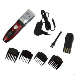 Tondeuse Animaux Professionnelle Confozen Rouge Poil Long &Eacute;pais Chat Lapin Puissante Toilettage Chien Silencieuse Tondeuse Chien - Neuf