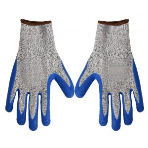 Gants de travail en latex resistants aux coupures de niveau 5, gants de securite antiderapants - Neuf