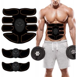 Electrostimulateur Musculaire,Abdominale Electrostimulation 6 Modes 19 Intensit&eacute;s Ems Stimulateur Musculaire Abdominal,Abs Trainer,Ems Abdomen/Bras/Jambes/Taille Exerciseur - Neuf