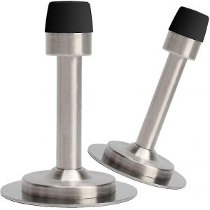 But&eacute;e de porte murale avec adh&eacute;sif 3M et installation par vis - Neuf