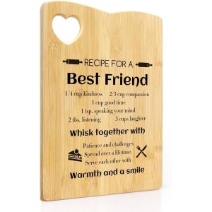 Cadeau D'amitié Pour Femme, Planche À Découper, Cadeaux Spéciaux Pour Les Travailleurs, Cadeau D'anniversaire Pour Femme, Amis, Hommes - Neuf