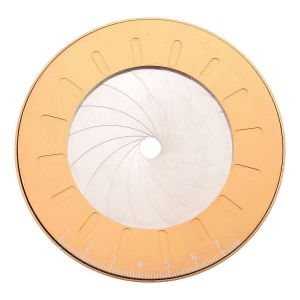Règle De Dessin Ronde Réglable 10mm À 77mm Règle De Boussole Rotative Ronde Outil De Travail Du Bois Pour Measu - Neuf