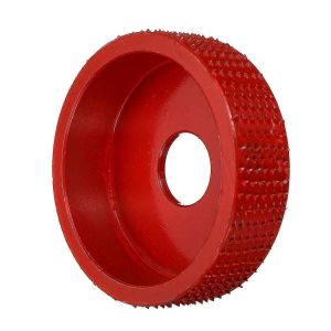 Meule Meuleuse d'Angle Disques de Sculpture sur Bois et de Pon&ccedil;age Rotatif Outil de Carbure de Tungst&egrave;ne de Rev&ecirc;tement de l'Al&eacute;sage de Fa&ccedil;onner Rouge - Neuf