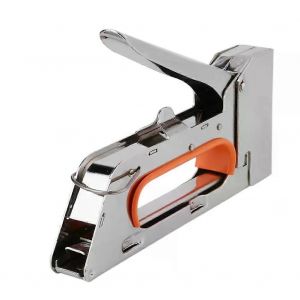 Agrafeuse de tissus d'ameublement 4/6/8mm Papier Window Tacker Outils avec 2400pcs Clous en acier inoxydable pour le travail du bois pour la reliure de meubles - Neuf