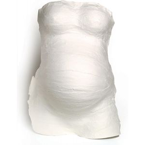 Double Frame Photo, Cadre Personnalisé, Empreinte Main Pied Bebe, Kit Cadre Bebe Argile, Kit Empreinte, Testé Dermatologiquement, Cadeau Naissance, Kit Tout-En-Un, Tiny Creations, White - Neuf