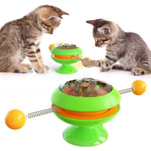Interactive Balle Pour Chat Pour Chats, Jouets, Jouets Pour Animaux De Compagnie, Jouet Interactif De Chat, Avec La Filature Windwill Balles Pour Chats D'intérieur, Drôle De Chat Distr - Neuf