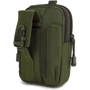 Sjzg-Sac Tactique Ceinture, Sacoche Ceinture Molle Edc, Sac De Ceinture Tactique Randonn&eacute;e Pour T&eacute;l&eacute;phone Portable Pour Cyclisme Alpinisme Ext&eacute;rieurs - Neuf