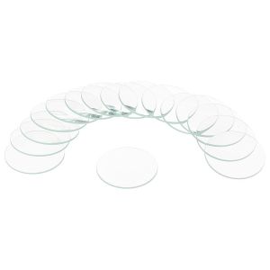 Kal-16pcs Verre De Montre En Cristal, 40mm Lentille De Verre Ronde Unique Pour Le Visage De Montre, Pièces De Rechange Pour Réparateur De Montres, Clair - Neuf