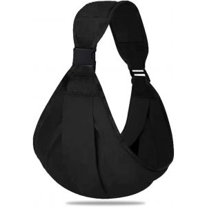 Kalanka-1 Pièces Noir Echarpe De Portage Bebe, Porte Bébé, Porte Bebe Hanche, Pour Porte-Bébé Nouveau-Nés Et Tout-Petits Jusqu'à 20 Kg - Neuf