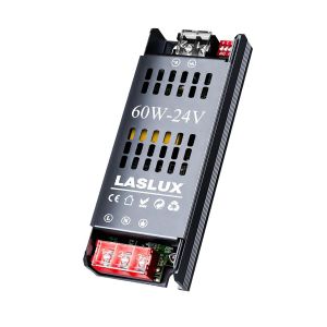 Transformateur 220V 24V LED Driver 60W,Convertisseur Alimentation AC 220V DC 24V 2.5A,Adaptateur Transfo Convient pour piloter des ampoules LED MR11 G4 MR16 GU5.3 des Bandes (24V,60,Watts) - Neuf