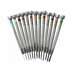 13pcs Tournevis De Précision, De Différentes Tailles Outil De Veille Pour Les Horlogers, Montres, Réparation Fendue Pilote Tournevis Horloger Outils De Réparation - Neuf