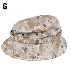 Nee Style-Chapeau Camouflage À Large Bord Pour Hommes Et Femmes,Casquette De Soleil,Pêche,Extérieur,Chasse Boonie,E27,2023 - Type G - Neuf