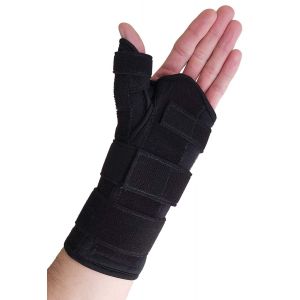 Spica Pouce De Gouttière (À Gauche S/M) Et Du Poignet Poignet Et Du Pouce Attelle À Soutenir Les Entorses, Les Tendinose, De Quervain De La Ténosynovite De Fractures Ou D'un Déclencheur - Neuf