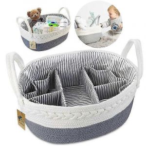 Nouveau Produit,Bébé Nappy Caddy Organisateur Bébé Couche Panier De Rangement Couche Nappy Caddy Nursery Bin Boîte De Produits De Toilette Bébé Paniers Maman Cadeaux - Neuf