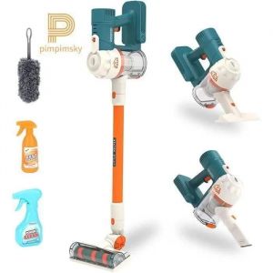 Balai Jouet Aspirateur pour enfant,Jouets propres Aide à domicile,Jouets de nettoyage pour enfants - Neuf