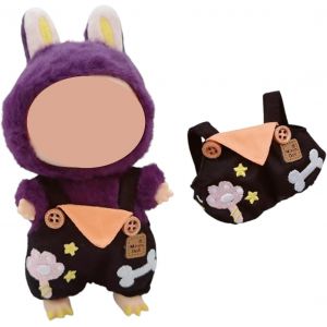 V&ecirc;tements de poup&eacute;ePeluche pour La boubouTenue Styl&eacute;eV&ecirc;tements de poup&eacute;e en PelucheS'applique &agrave; 17 cm Plush Doll - Neuf
