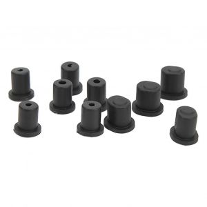 202410PCS RC Bushing Adjuster Plastic Noir R&eacute;sistant &agrave; l'usure RC Bushing Adjuster Pi&egrave;ce de rechange pour ZD Racing 1/7 - Neuf