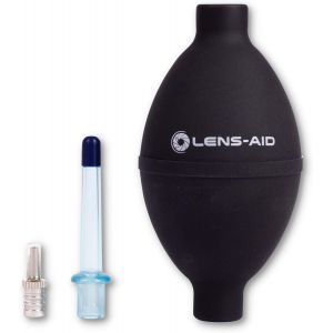 KALANKA-Lens-Aid Souffleur Puissant pour Appareil Photo ¿ Grande Poire à Air avec 2 Buses pour Objectif, Capteur, Écran, Jumelles, Lunettes ¿ Nettoyage sans Contact de l¿Optique - Neuf
