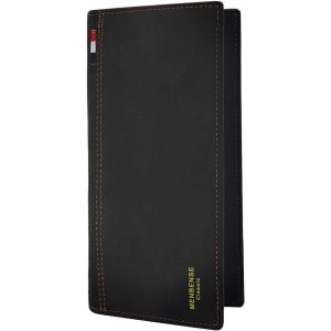 TRAHOO-Portefeuille Homme Cuir Porte Monnaie Homme Fente Multiple Grande Portefeuille pour Homme Porte Carte Porte Feuille Homme avec Fen&ecirc;tre ID - Neuf