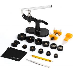 Kal-Presse De Boîtier Montre, Outil Montre Pour Fermeture La Table Arrière De Montre 12 Tailles De Moules - Neuf
