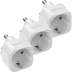 ERYI-3Pc Adaptateur De Voyage France Vers Inde, Adaptateur De Prise Europe Vers Inde Pour Inde, Sri Lanka, Népal, Congo, Certification Ce Type D - Neuf