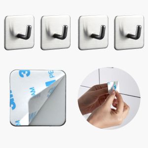 8 crochet adh&eacute;sif Porte Manteau Enfant Multicolore | Patere Enfant, Porte Manteau Mural Enfant, Patere Adhesive, Patere Murale Enfant, Porte Manteau Enfant Mural crochet adhesif mural - Neuf