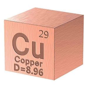 &Eacute;l&eacute;ments En Cuivre Cu Density Square - Tableau P&eacute;riodique De Collection D'&eacute;l&eacute;ments - Affichage Bricolage Mat&eacute;riel D'exp&eacute;rience De Laboratoire, 10mm - Neuf