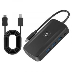 Clé Chromecast Dock Sans Fil 5-En-1 Charge Rapide USB-C 100W 2K UHD YONIS - Neuf