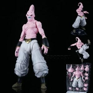 Figurine Dragon Ball Pop39885-Majin Buu--Shf Majin Buu Android #21, Articulations Mobiles, Figurine D'action En Pvc, Jouets De Collection Anime, Mod&egrave;le Poup&eacute;e, Cadeau Pour Enfants - Neuf