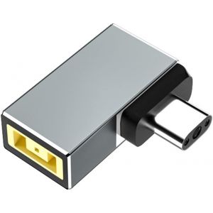 230W Connecteur d'adaptateur d'interface Remplacement pour Razer-Blade DC Square Mouth Femelle &agrave; 3 Broches M&Acirc;le Adaptateur Plug Converter Adaptateur Secteur R&eacute;sistant &agrave; l'usure - Neuf