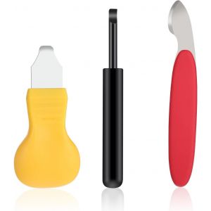 Kal-Lot De 3 Outils Pour Enlever Le Dos De La Montre, Kit D'outils Pour Remplacer La Batterie De La Montre Ouvre-Boîtier D'horloger Kit De Réparation De Levier Pour La Réparation De La Montre - Neuf