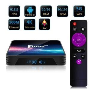 TV Box - T95 - Android 10.0 - 2+16G - 4K - 6K HDR - WiFi 2.4G/5G - Neuf