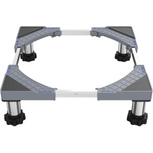 Base De Machine &Agrave; Laver Pour R&eacute;frig&eacute;rateur Socle R&eacute;glable Pour S&egrave;che-Linge Et Cong&eacute;lateur, Charge 350 Kg, Largeur R&eacute;glable 44,5 &iquest; 67 Cm, Hauteur 13 &iquest; 17 Cm, Couleur : Vert - Neuf