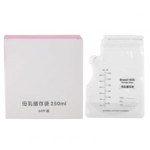 Lot De 60 Sachets De Conservation Pour Lait Maternel Pre-Sterilise De 250 Ml, Recipient Hermetique Pour Congelateur - Neuf