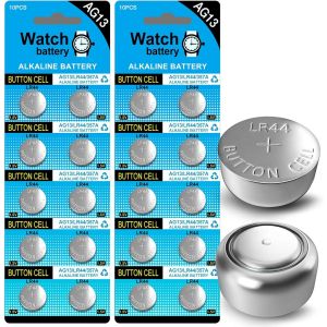 lbgwp60-Sj Lot De 20 Piles Bouton Lr44 Ag13 357 303 Sr44 A76 1,5 V Pour Petits Appareils Électroniques - Neuf