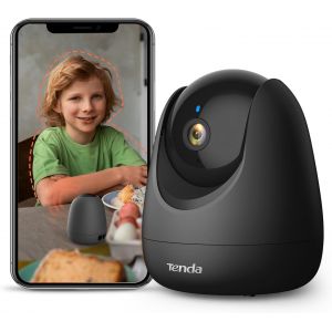 CHECARZHN--NO1-Caméra Surveillance Wifi Intérieur - 1080P Caméra De Surveillance Avec Détection Humaine Ai Suivi Intelligent, Audio Bidirectionnel, Vision Nocturne, Alarme Sonore Et Lumineuse, Alexa, Cp3 N - Neuf