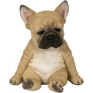Mevronisshop-Statue De Bouledogue, Bouledogue Anglais En Peluche, Statue De Chien, Figurine De Chien, Sculptures En R&eacute;sine, Ornements Artisanaux, D&eacute;corations De No&euml;l Pour Ext&eacute;rieur Et (Prends Un Chie - Neuf