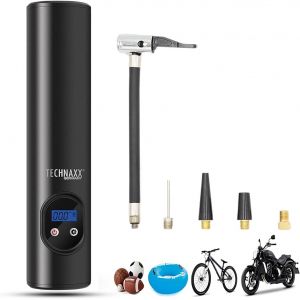 MEVRONISSHOP-Compresseur d'air a Batterie Noir - Neuf