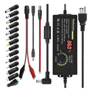 Adaptateur secteur universel 3 V-36 V 4 A 144 W, reglable, variable, CA/CC, 100 V-240 V CA vers CC - Neuf