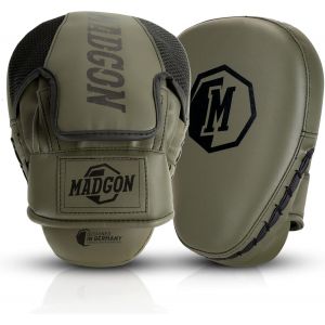 Pao Boxe Avec Rembourrage De Haute Qualit&eacute; Pour Une Absorption Optimale Des Chocs &iquest; Patte D'ours Boxe Durable Pour Les Arts-Martiaux, Le Kickboxing Et La Boxe- 1 Paire - Sac Inclus - Neuf