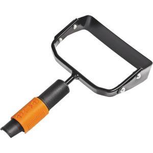 Grattoir de jardin,Tête d'outil QuikFit,Longueur: 25 cm,Largeur: 15,5 cm,Lame en acier,Noir/Orange,QuikFit,1000738 - Neuf