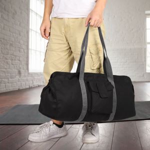 Hjlian Sac De Voyage Multifonctionnel A Bandouliere Unique Avec Poches De Rangement Pour Le Sport Et Le Yoga - Neuf