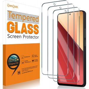 KALANKA-3 Pi&egrave;ces Verre Tremp&eacute; pour Xiaomi Redmi Note 13 4G / Redmi Note 13 Pro (4G/5G) / Poco X6 / Poco X6 Pro, 9H Duret&eacute; Protege Ecran &eacute;cran, HD Vitre Protection, Anti-rayures,Sans Bulles D'air - Neuf