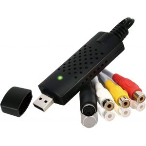 Convertisseur audio / vidéo USB 2.0 - Numérisez et éditez des vidéos à partir de n'importe quelle source analogique, y compris un magnétoscope VHS DVD - Neuf