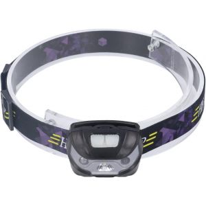 Lampe Frontale Led Avec Capteur, Les Gestes, L'induction Infrarouge Pour La Pêche De Nuit, Chargement Usb, Imperméable À L'eau, Pour Le Camping, Équitation, Courses De Nuit, Et D'autres Lumières, 64 X 35 Mm (Noir) - Neuf