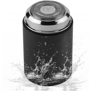 Nsiecd-Rasoir &Eacute;lectrique Pour Homme, Usb-C Mini Rasoir 10,000 Tr/Min T&ecirc;te Flottante &Agrave; Double Anneau Lame De Pr&eacute;cision 0,1mm 2w 5vrasoir De Nettoyage En Profondeur Rasoir &Eacute;tancherasage Pour Voyage Bur - Neuf