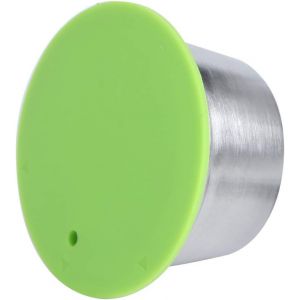 KAL-Tasse De Capsule De Café Rechargeable Réutilisable D'Acier Inoxydable Adaptée Aux Capsules D'Acier Inoxydable De Cafetière De (Vert) - Neuf