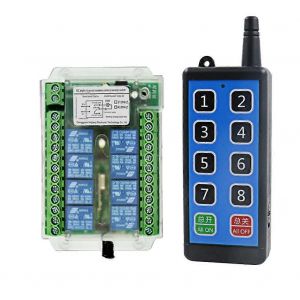 Telecommande RF sans fil 8 canaux, interrupteur, DC 9-72 V, telecommande de moteur sans fil - Neuf